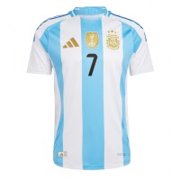 Pánský Fotbalový dres Argentina Rodrigo De Paul #7 Copa America 2024 Domácí Krátký Rukáv